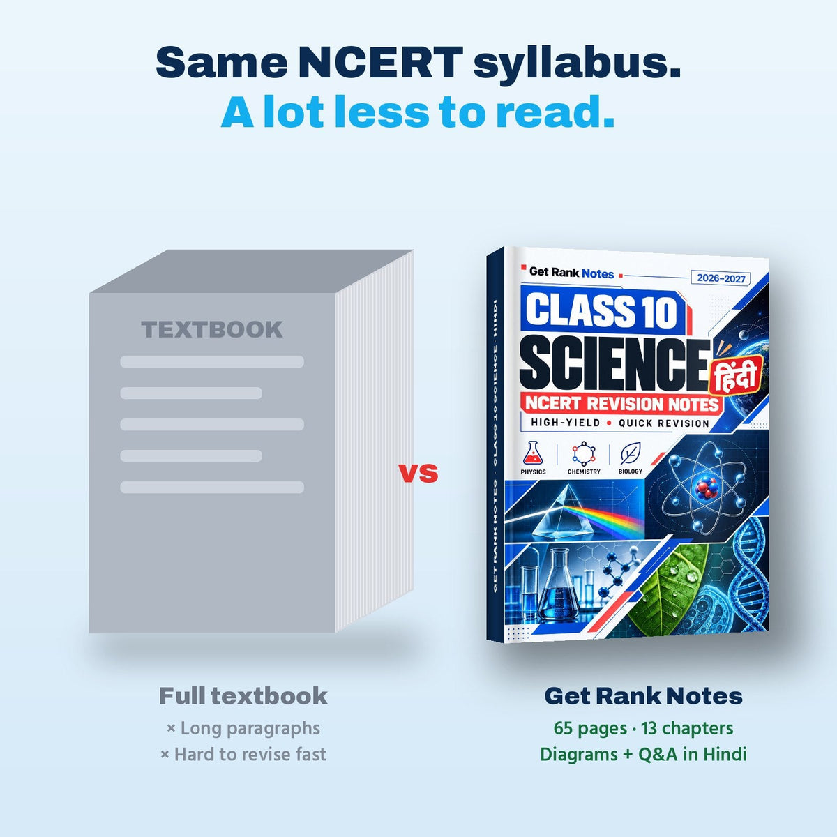 Textbook compared with these notes