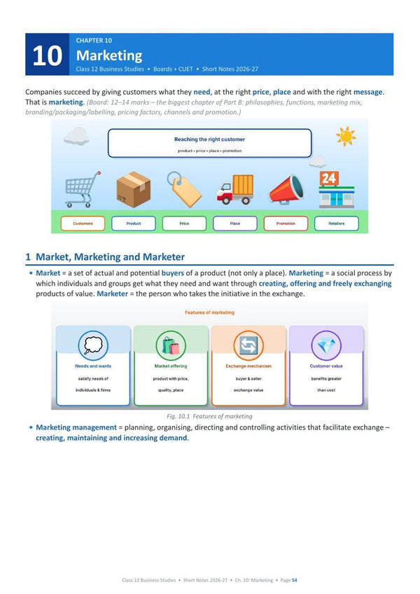 Marketing page from the book